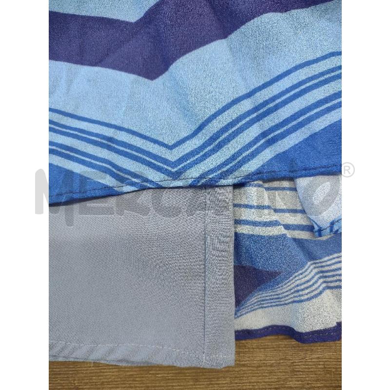 VESTITO+SOTTOVESTE CARACTERE BLU AZZURRO | Mercatino dell'Usato Settimo torinese 4