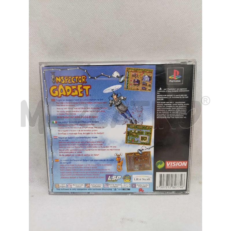VIDEOGIOCO INSPECTOR GADGET PS1 | Mercatino dell'Usato Settimo torinese 2