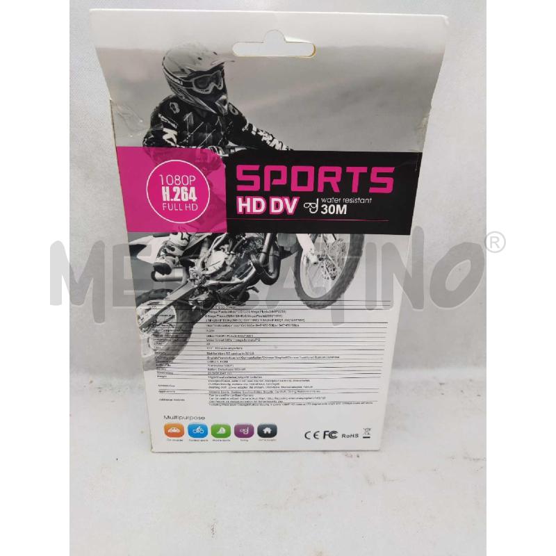 VIDEO CAMERA SPORTS HD DV 1080P | Mercatino dell'Usato Settimo torinese 3