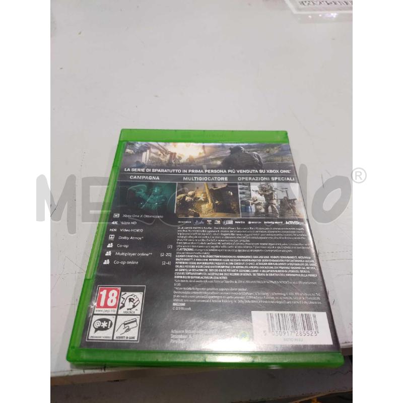 VIDEO GIOCO CALL OF DUTY: MODERN WARFARE | Mercatino dell'Usato Settimo torinese 2