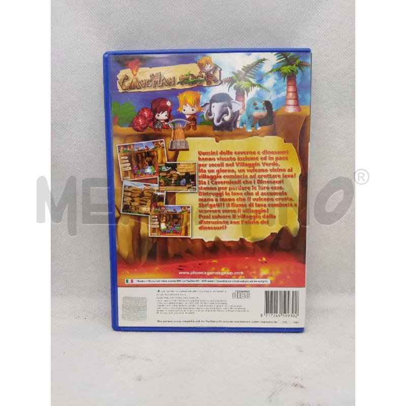 VIDEO GIOCO CAVEMAN ROCK PHOENIX SONY PS2 | Mercatino dell'Usato Settimo torinese 2