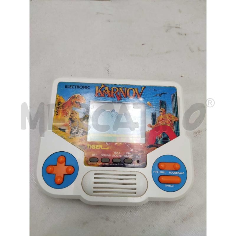 VIDEO GIOCO KARNOV TEGER  | Mercatino dell'Usato Settimo torinese 2
