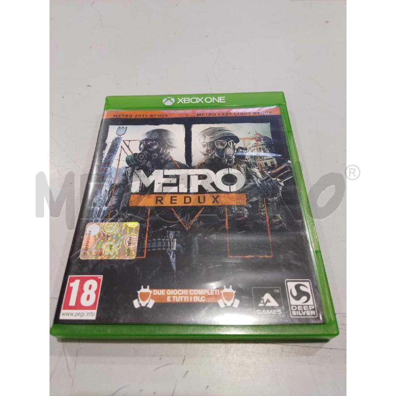 VIDEO GIOCO METRO REDUX - XBOX ONE  | Mercatino dell'Usato Settimo torinese 1
