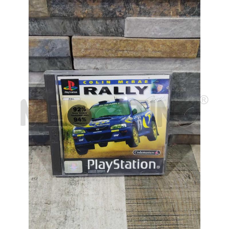 VIDEO GIOCO RALLY PS1 COLIN MCRAE | Mercatino dell'Usato Settimo torinese 1