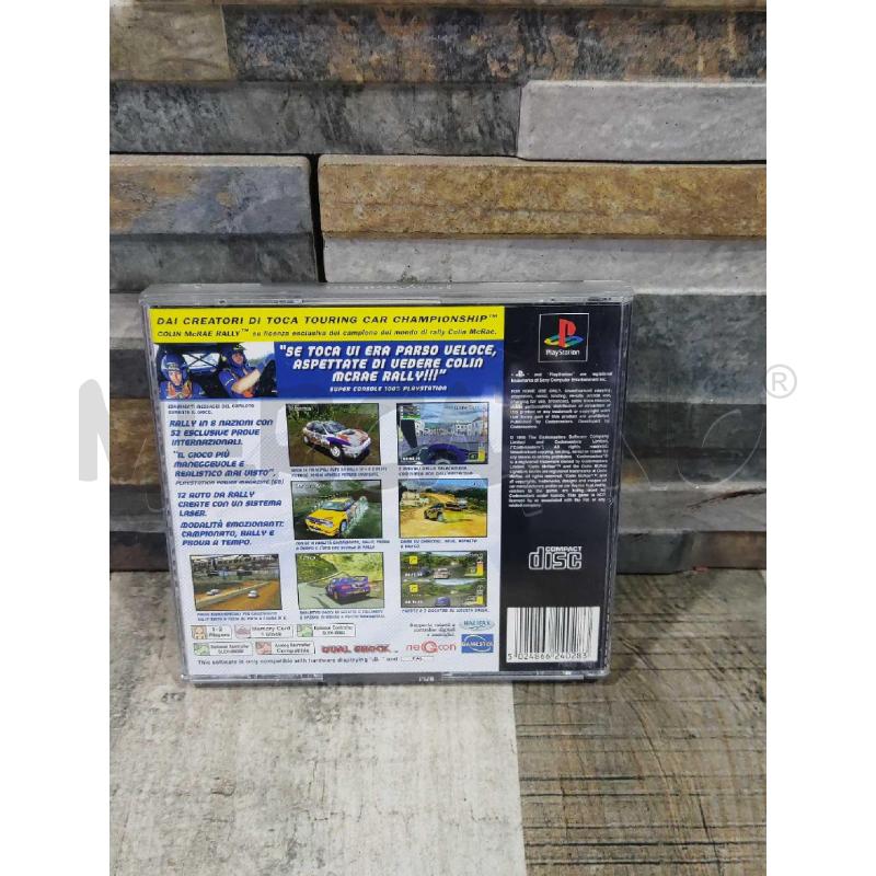 VIDEO GIOCO RALLY PS1 COLIN MCRAE | Mercatino dell'Usato Settimo torinese 2
