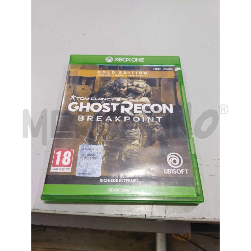 VIDEO GIOCO TOM CRANCYS GHOST RECON XBOX ONE BREAKPOINT | Mercatino dell'Usato Settimo torinese 1