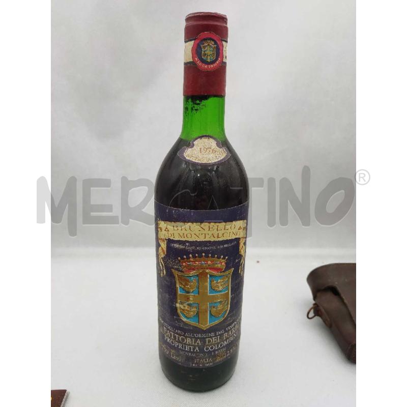 VINO BRUNELLO MONTALCINO 1976 | Mercatino dell'Usato Settimo torinese 1