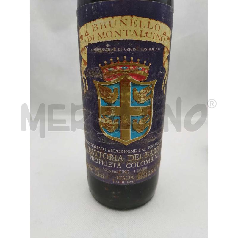 VINO BRUNELLO MONTALCINO 1976 | Mercatino dell'Usato Settimo torinese 2