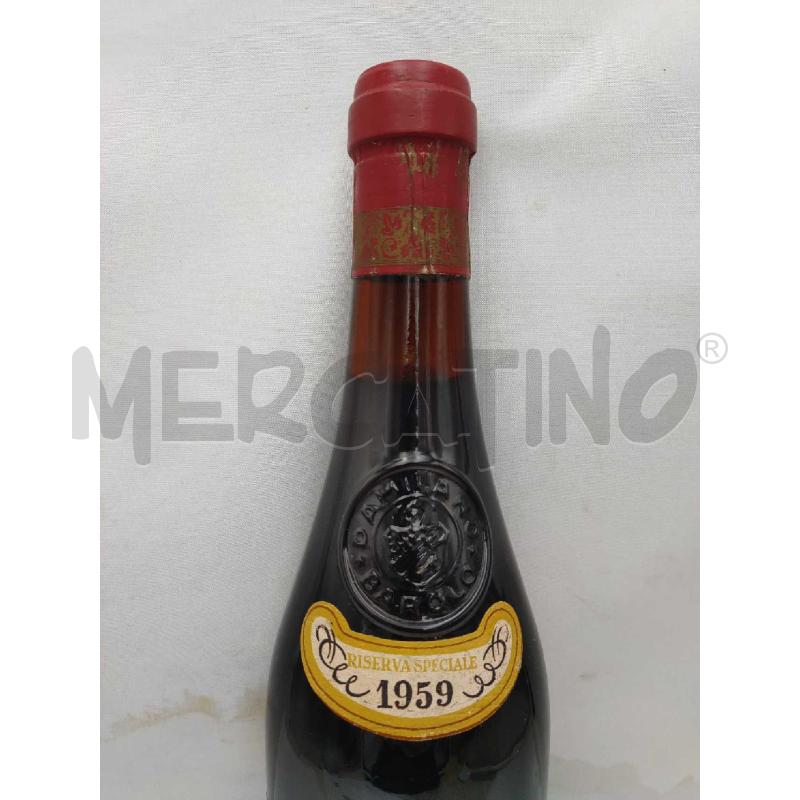 VINO DA ESPOSIZIONE BAROLO 1959 AZIENDA AGRICOLA DOTT.GIACOMO DAMILIANO | Mercatino dell'Usato Settimo torinese 2