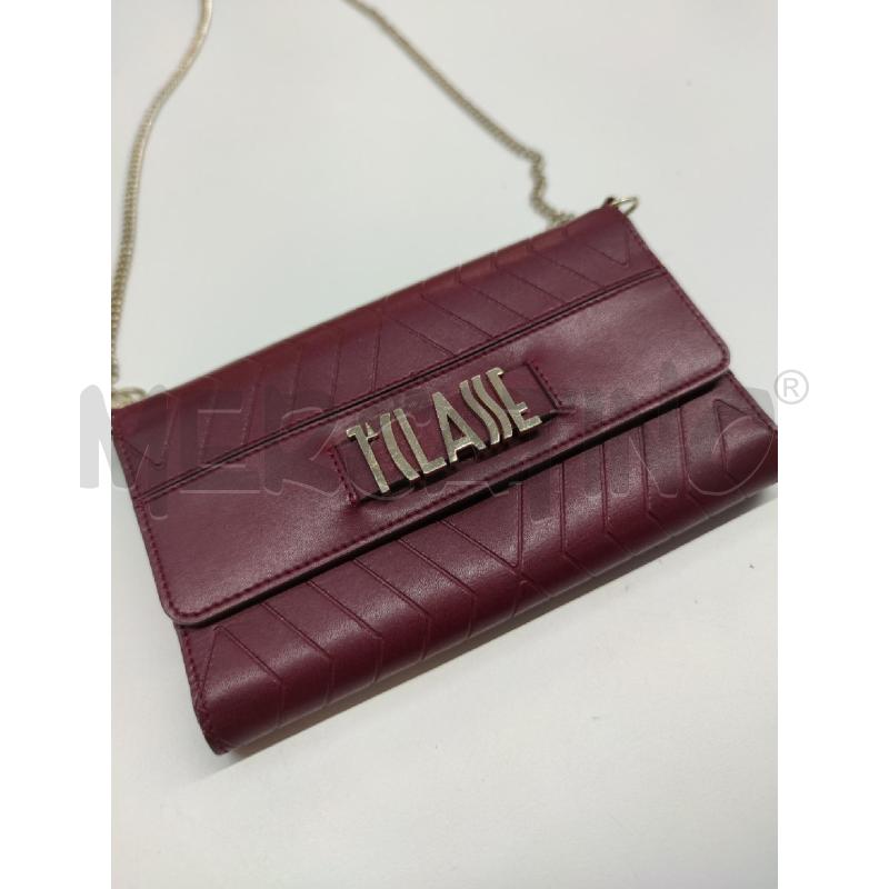 WALLET ON CHAIN PRIMA CLASSE BORDEAUX PELLE | Mercatino dell'Usato Settimo torinese 2