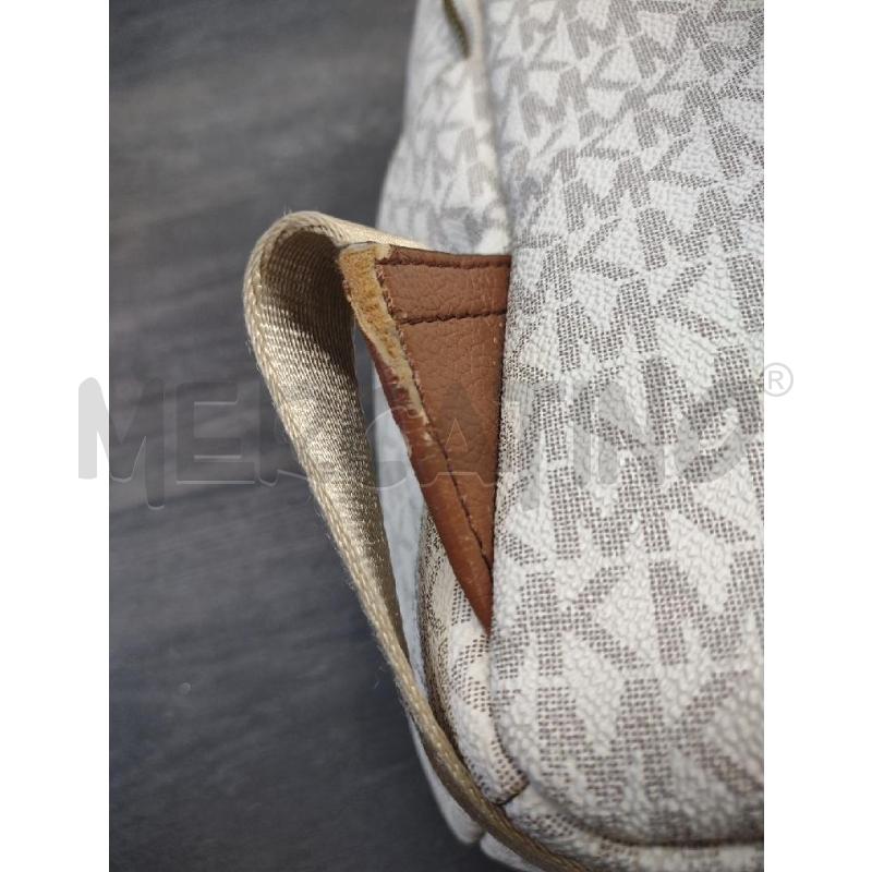 ZAINETTO DONNA MICHAEL KORS MULTILOGO PANNA/PROFILI MARRONI | Mercatino dell'Usato Settimo torinese 5