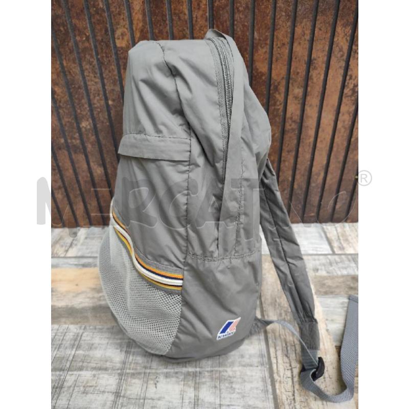 ZAINETTO KWAY GRIGIO | Mercatino dell'Usato Settimo torinese 3