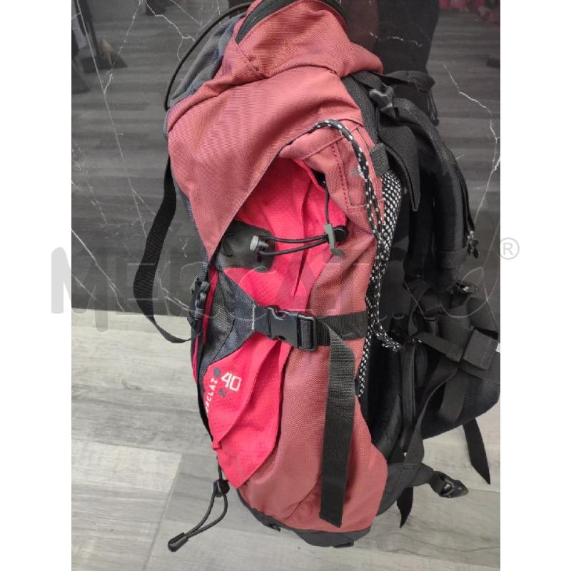 ZAINO TREKKING QUECHUA ROSSO 40 LITRI | Mercatino dell'Usato Settimo torinese 3
