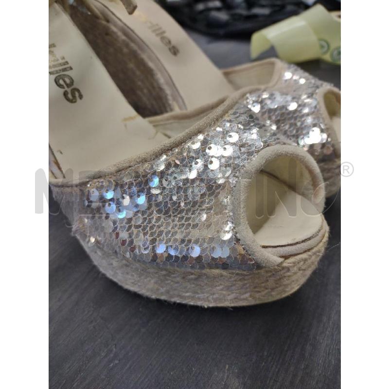 ZEPPA ESPADRILLES PAILLETTES OPENTOE | Mercatino dell'Usato Settimo torinese 3