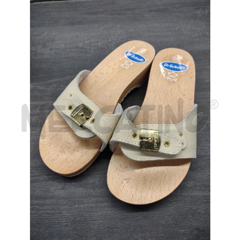 ZOCCOLI DONNA DR SCHOLL'S FASCIA BEIGE | Mercatino dell'Usato Settimo torinese 1