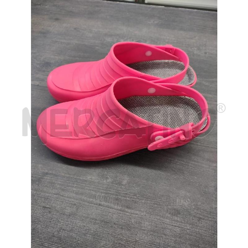 ZOCCOLI DONNA FUCSIA TECNOLOGIE | Mercatino dell'Usato Settimo torinese 1