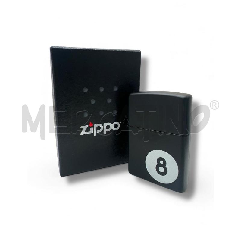 ACCENDINO ZIPPO 8 BALL NERO | Mercatino dell'Usato Rivoli 2