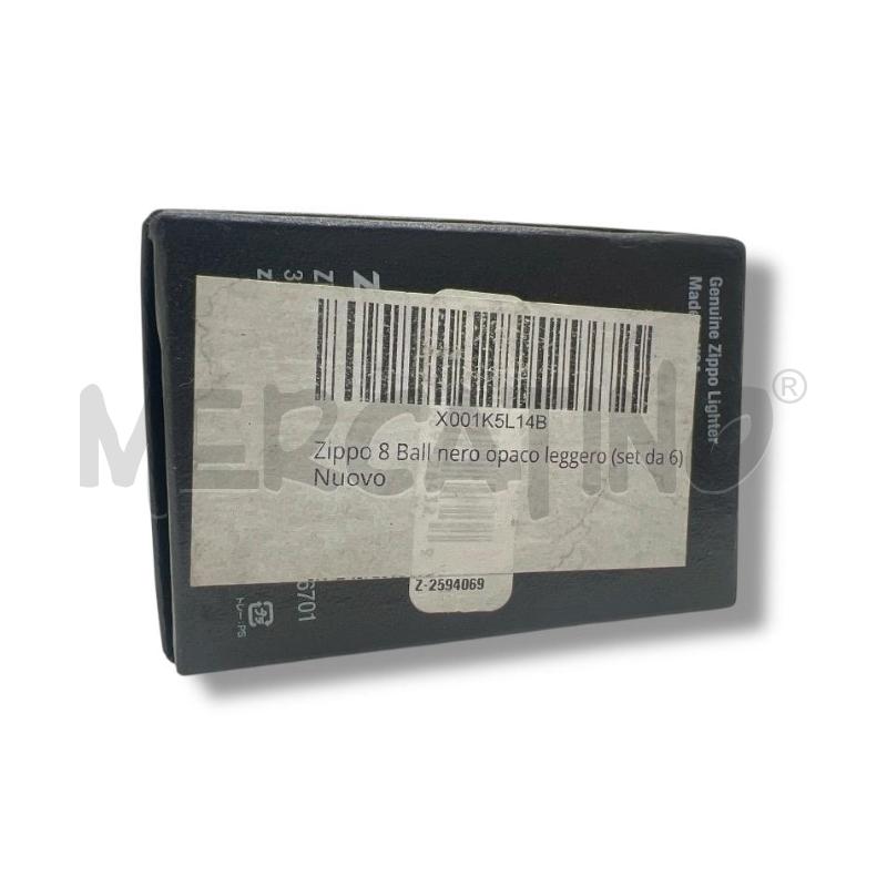 ACCENDINO ZIPPO 8 BALL NERO | Mercatino dell'Usato Rivoli 3