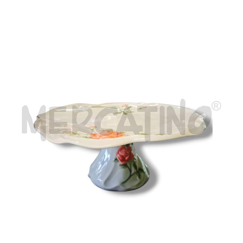 ALZATA PIATTO PORTATA WELLINGTON CASTLE ROSE IN RILEVO  | Mercatino dell'Usato Rivoli 1