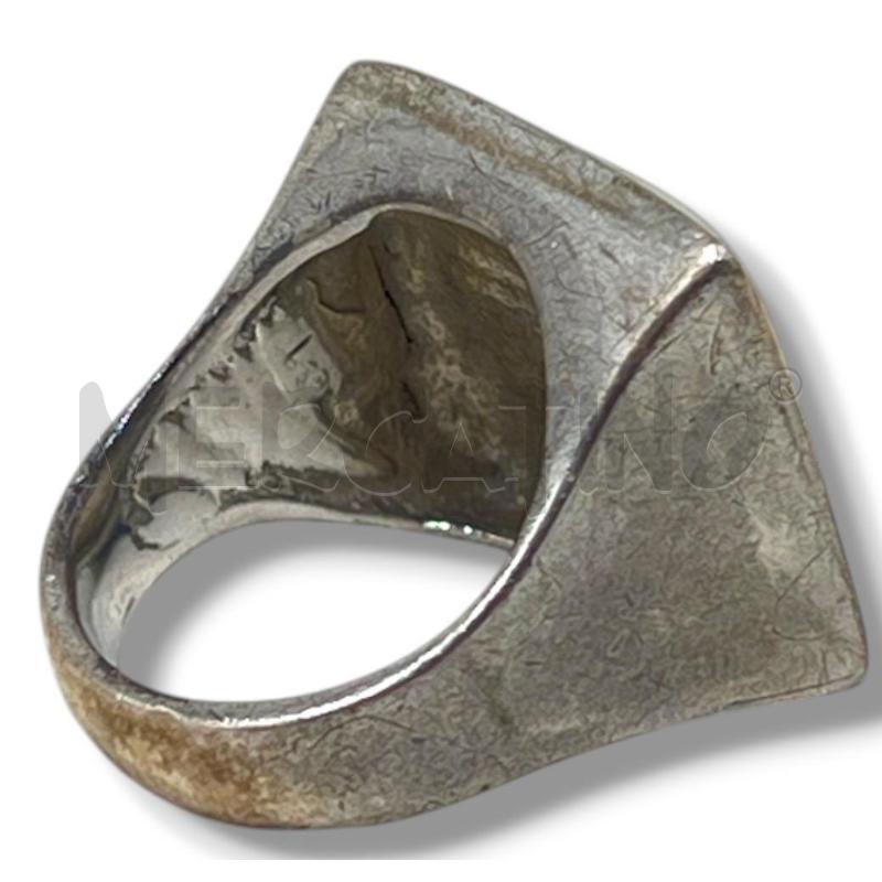 ANELLO DONNA ARG 925 MADREPERLA QUADRATA  | Mercatino dell'Usato Rivoli 3