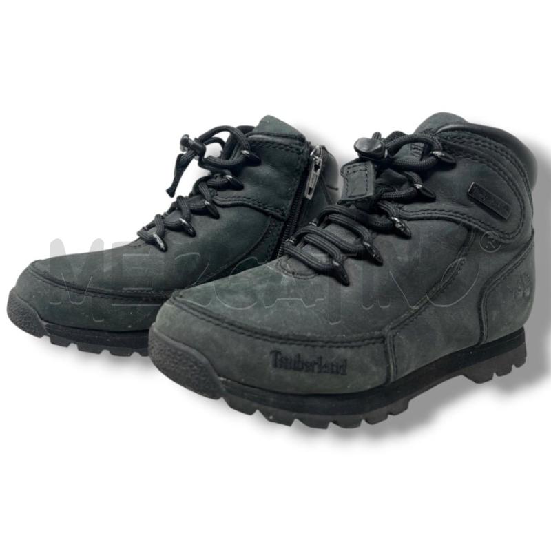 ANFIBI BIMBO TIMBERLAND NERE SCAMOSCIATE  | Mercatino dell'Usato Rivoli 2