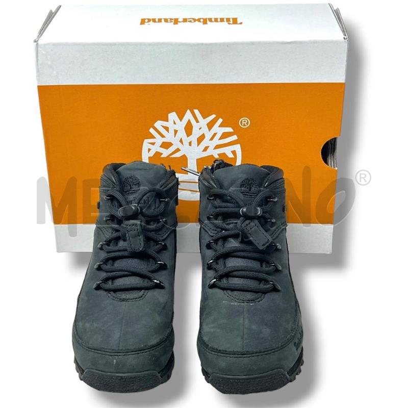 ANFIBI BIMBO TIMBERLAND NERE SCAMOSCIATE  | Mercatino dell'Usato Rivoli 3