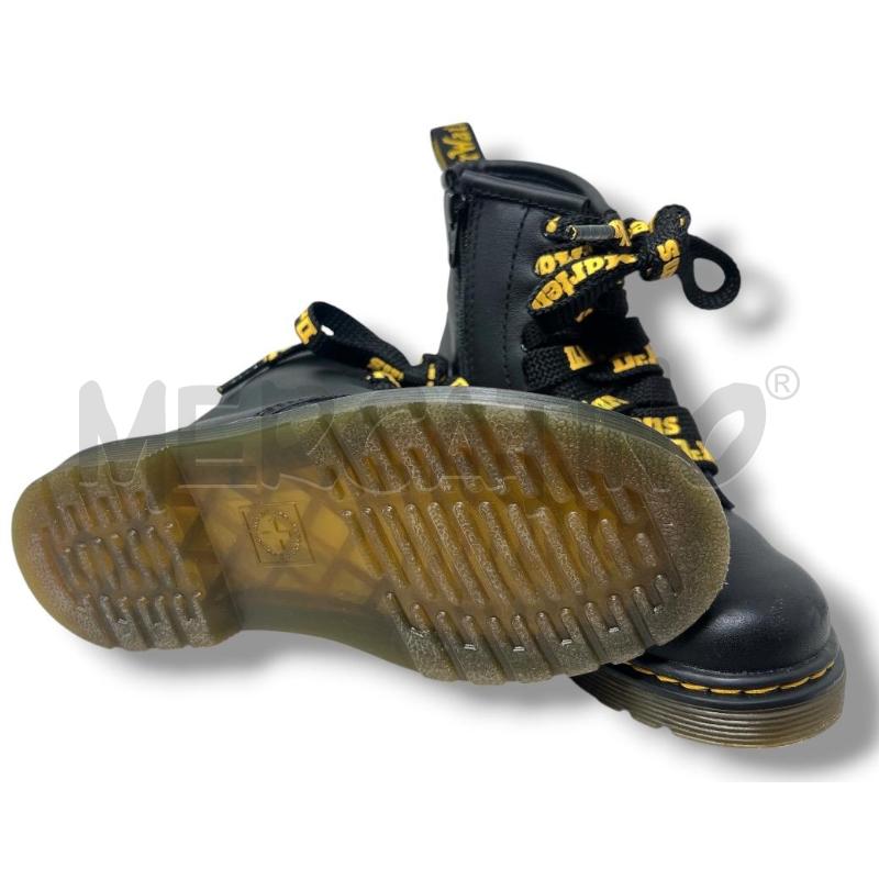 ANFIBI B DR MARTENS NERI  | Mercatino dell'Usato Rivoli 4