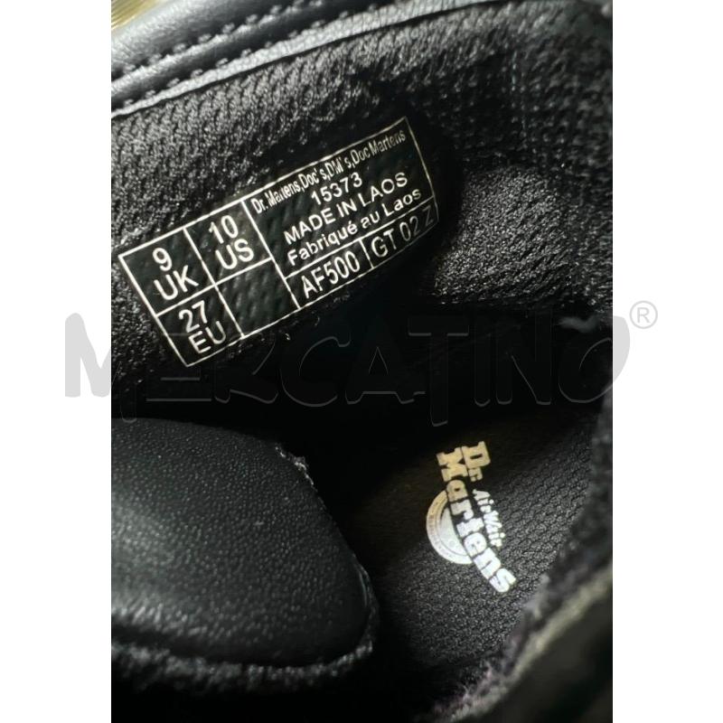 ANFIBI B DR MARTENS NERI  | Mercatino dell'Usato Rivoli 5