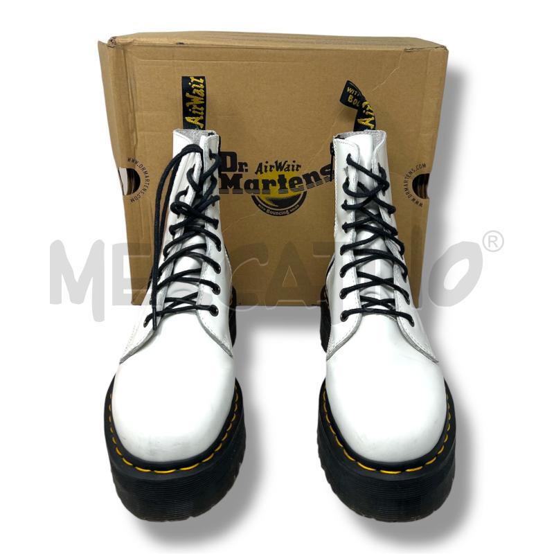 ANFIBI DONNA DR MARTENS JADON WHITE PLATFORM | Mercatino dell'Usato Rivoli 1