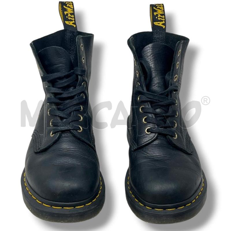 ANFIBI DR MARTENS NERI PELLE MORBIDA  | Mercatino dell'Usato Rivoli 1