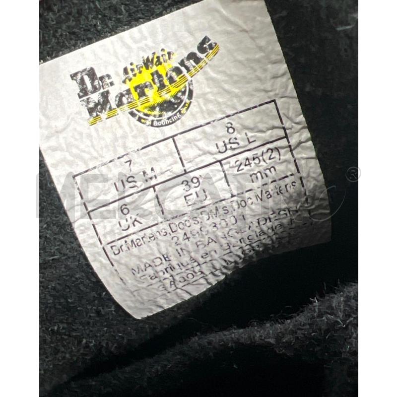 ANFIBI DR MARTENS NERI PELLE MORBIDA  | Mercatino dell'Usato Rivoli 5