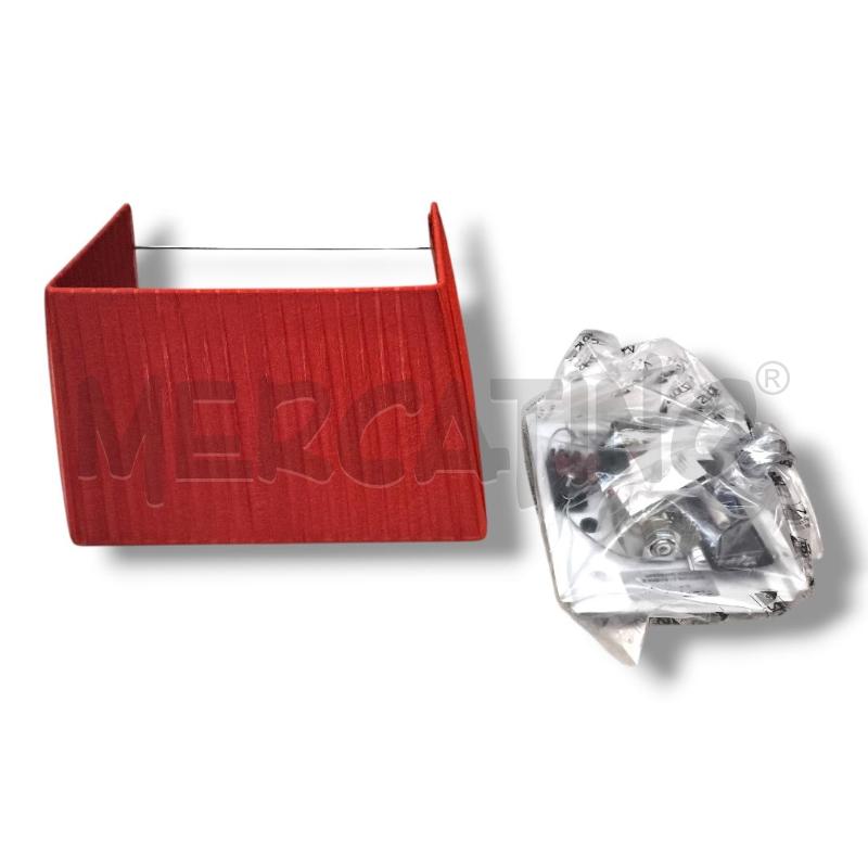APPLIQUE SFORZIN 25CM TESSUTO ROSSO | Mercatino dell'Usato Rivoli 1
