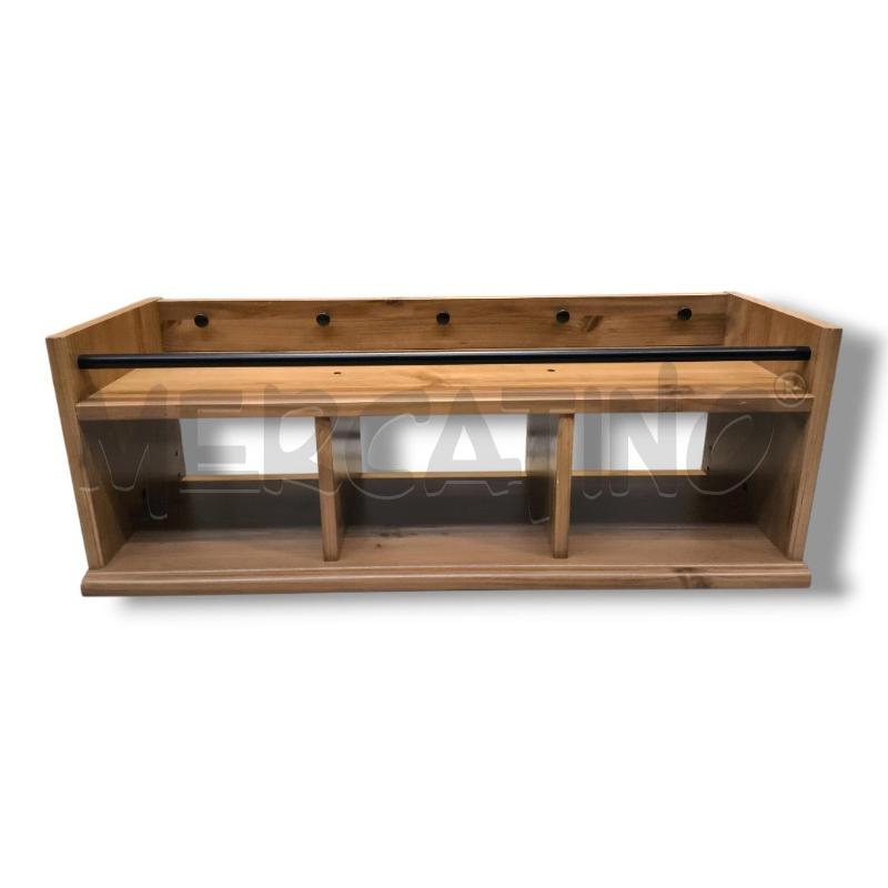 ATTACCA PANNI LEGNO IKEA 3 CUBI CON TUBO | Mercatino dell'Usato Rivoli 3