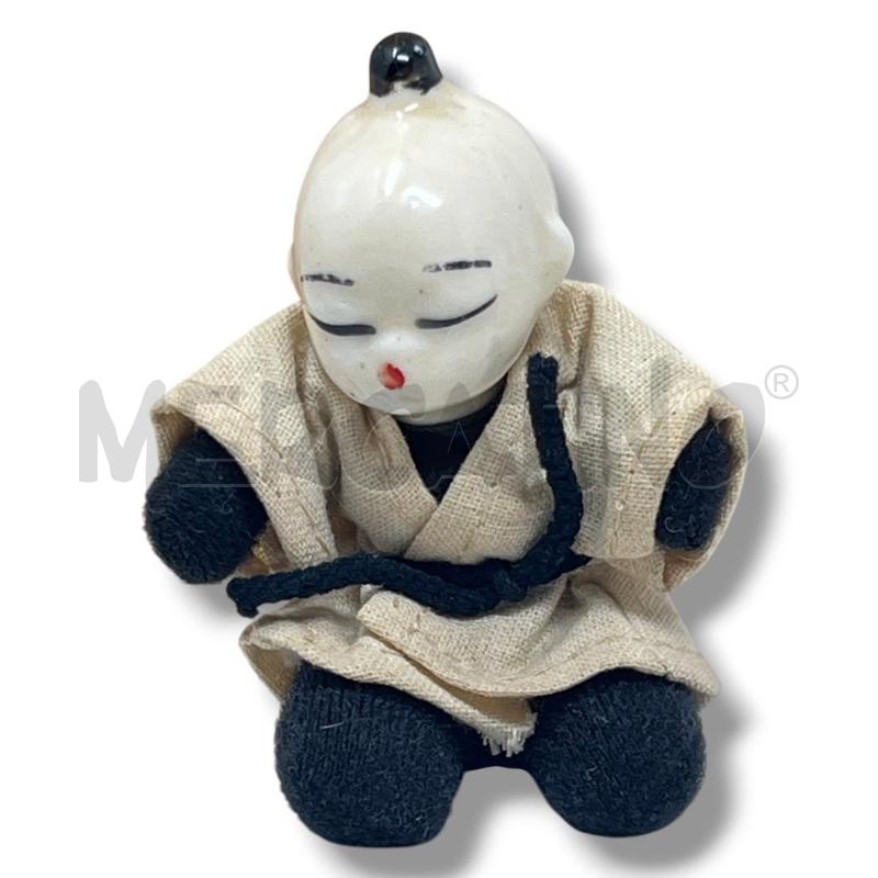 BAMBOLINA FIAMMIFERINO GIG VINTAGE VISO CERAMICA TAI MIN 8CM | Mercatino dell'Usato Rivoli 1