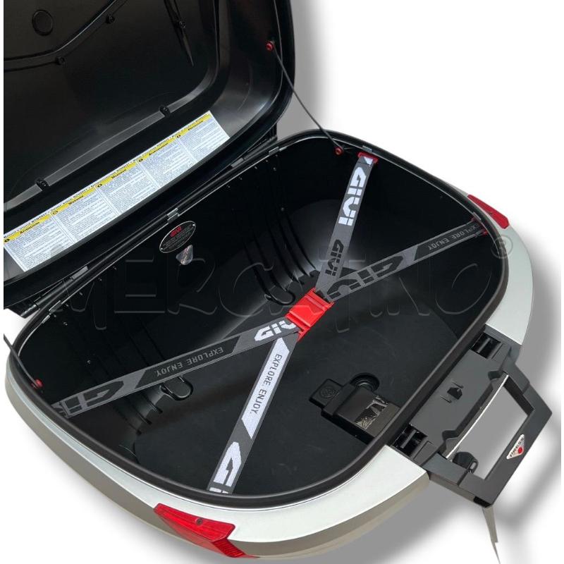 BAULETTO GIVI V56 MAXIA 4 NERO GRIGIO  | Mercatino dell'Usato Rivoli 3