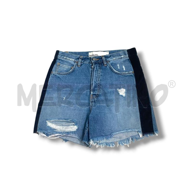 BERMUDA DONNA HAIKURE JEANS STRAPPI BANTA VELLUTO COSTINE | Mercatino dell'Usato Rivoli 1