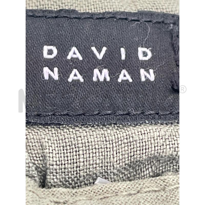 BERMUDA UOMO DAVID NAMAN VERDE 100 LINO | Mercatino dell'Usato Rivoli 3
