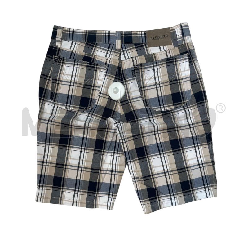 BERMUDA UOMO JECKERSON QUADRI BEIGE BLU | Mercatino dell'Usato Rivoli 2