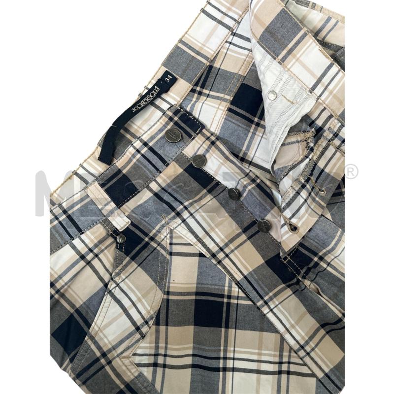 BERMUDA UOMO JECKERSON QUADRI BEIGE BLU | Mercatino dell'Usato Rivoli 3