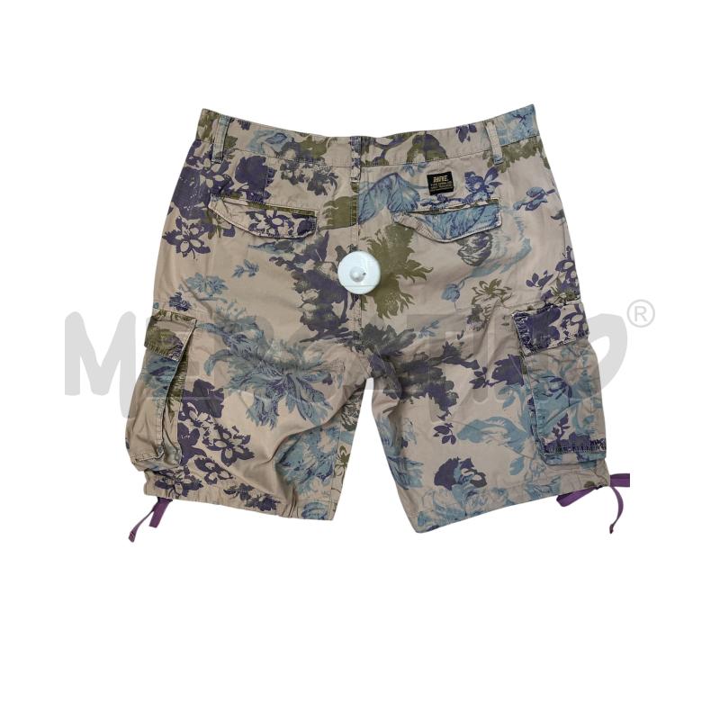 BERMUDA UOMO RIFLE BEIGE FIORI CARGO | Mercatino dell'Usato Rivoli 2
