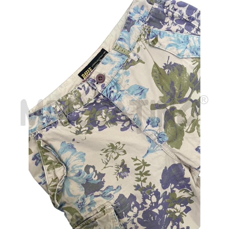 BERMUDA UOMO RIFLE BEIGE FIORI CARGO | Mercatino dell'Usato Rivoli 3