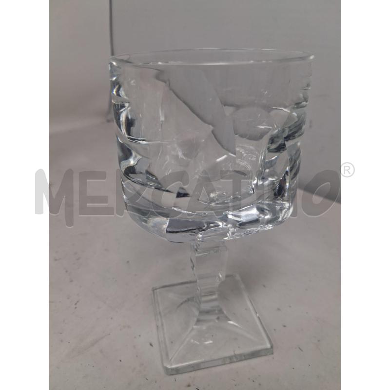 BICCHIERI PZ. 10 CRISTALLO SAGOMATO | Mercatino dell'Usato Rivoli 3