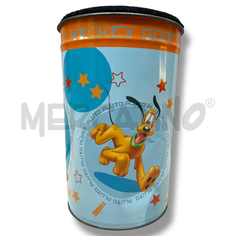 BIDONE CONTENITORE LATTA H46 DISNEY PLUTO TOPOLINO  | Mercatino dell'Usato Rivoli 2