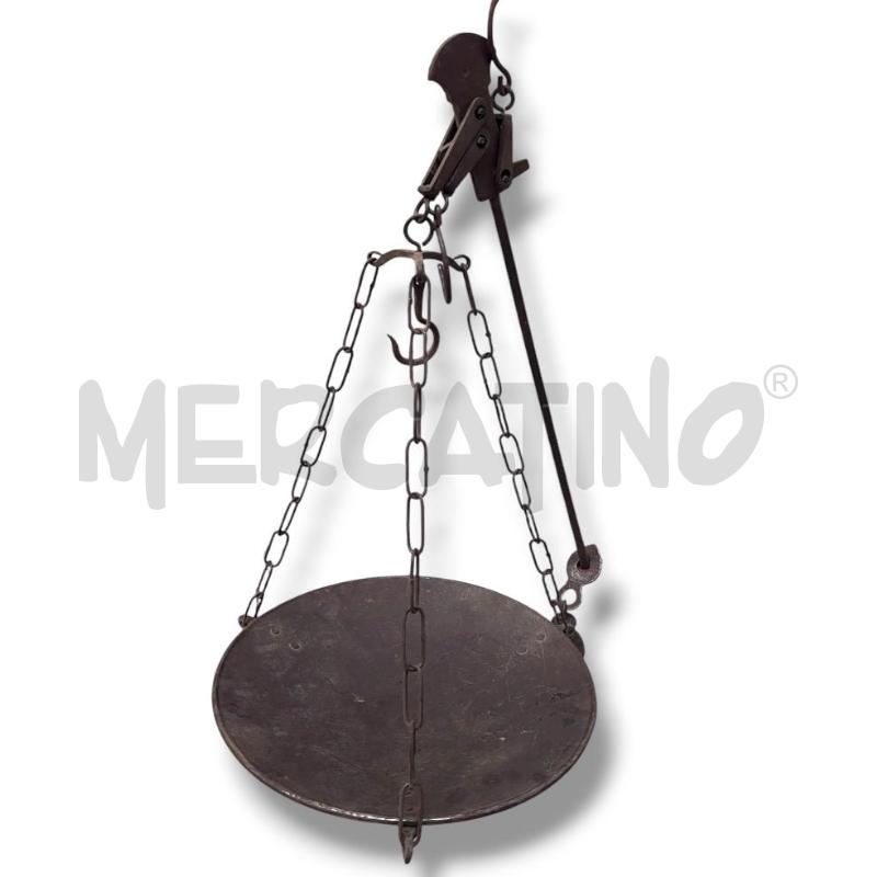 BILANCIA ANTICA STADERA CON PIATTO PORTATA MAX 10 KG | Mercatino dell'Usato Rivoli 1