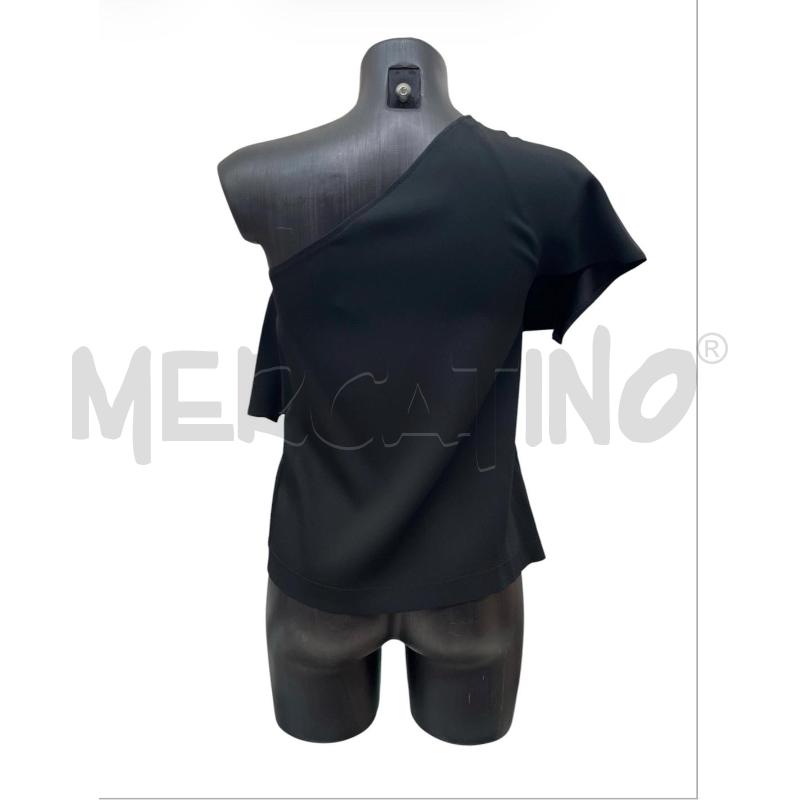 BLUSA DONNA CARLA G MONOSPALLA NERO  | Mercatino dell'Usato Rivoli 2
