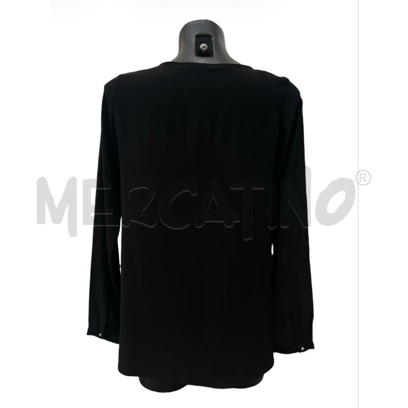 BLUSA DONNA GUESS NERA ZIP FRANGE | Mercatino dell'Usato Rivoli 2