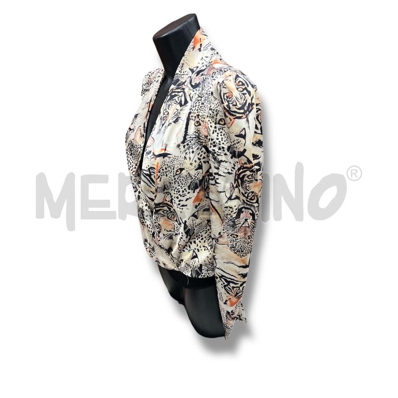 BODY DONNA MARCIANO X GUESS BEIGE ANIMALIER TIGRI | Mercatino dell'Usato Rivoli 2