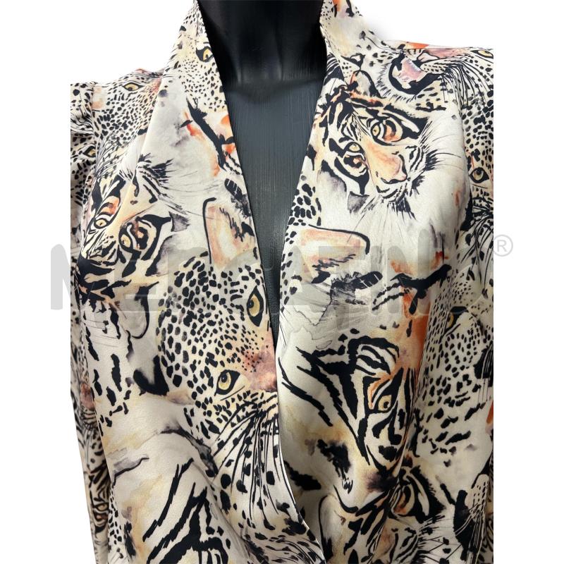 BODY DONNA MARCIANO X GUESS BEIGE ANIMALIER TIGRI | Mercatino dell'Usato Rivoli 4