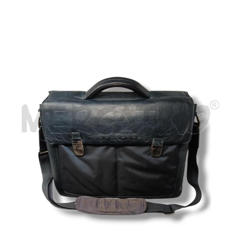 BORSA 24 ORE PIQUADRO BLU EB 4730 | Mercatino dell'Usato Rivoli 5