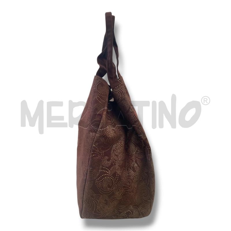 BORSA DONNA AYFEE MARRONE ETNICA  | Mercatino dell'Usato Rivoli 2